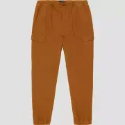 Airwalk Mens Cargo Jogger Pants 2XL Color Bronze Slim Cut New with Tag NWT