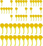 Fishing Bait,Artificial Beads Bait - Tackle Soft Small Portable Anti-Bottom Stopper Beads Lure for Bass Trout Crappie Catfish Freshwater