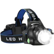 Rechargeable Headlamp Headlight Motion Sensor Led light Lantern Fishing Camping