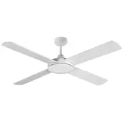 Futura 122cm Fan In White,Fans,Beacon Lighting