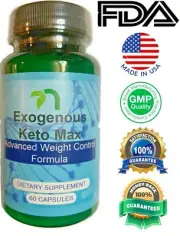Exogenous Keto Diet Pills, 1200mg Advanced Weight Loss and Ketosis Burn Fat BhB