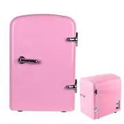 Portable Mini Fridge for Drinks Bar 4L 6 Cans Mini Refrigerator Home
