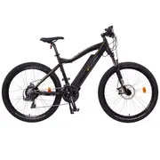 NCM EASYBIKE Mi5 Electric Mountain Bike, E-Bike, 250W, E-MTB, 36V 13Ah 468Wh Battery [Black 27.5"]