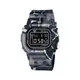 【CASIO G-SHOCK】Street Spirit街頭原創塗鴉藝術金屬方形電子運動腕錶-塗鴉黑/DW-5000SS-1
