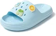 [JOMIX] Unisex Children's Bathing Shoes - Summer Boys Girls Cloud Bath Slippers Non-Slip Colourful Flip Flops Lightweight EVA Slippers Cute Sandals