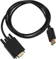 SHINEOFI Displayport to Vga Adapter Cable for Laptop to Monitor Connection High Performance Video Cable for Stable Signal Quality and Clear Compatible with Monitors and Projectors