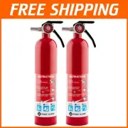 Reliable Home1 2-Pack Fire Extinguishers - Rechargeable & Waterproof Safety