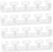 HAKIDZEL Feet Toe Separator 2 Pairs Nail Tools for Toe Separators Nail Care Accessories