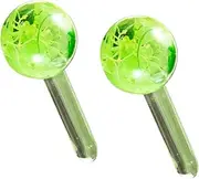 Facial Ice Globes, Cryo Stick Ice Globe for Face Eye Neck, Cooling Ball Skin Care Kit to Reduce Puffiness & Dark Circles, Smooth Wrinkles Lighten Spots, Tighten Pores, Beauty Tool for Women Girl,Flower Green