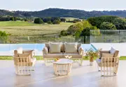 CARMELITA 4 Piece Outdoor Lounge Setting