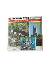 SEALED A335 Broadmoor Hotel Zoo Will Rogers Shrine CO view-master Reels Packet