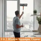 Window Squeegee Cleaner with Bendable Head Flexible Window Cleaning Tool wuSfh