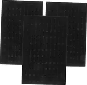 KAILIKETIY Jewellery Box Inserts Earring Sponge Pads 3pcs Ring Holders for Earring Display Sponge Earring Holder Mats