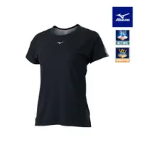 在飛比找PChome24h購物優惠-【MIZUNO 美津濃】女短袖T恤 32TAB20109（黑