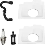 Replacement Parts, Air Fuel Filter Line Tune Up Service Kit for Stihl 018 Ms180C Ms170 017 Chainsaw