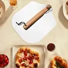 Pizza Spatulas Pizza Shovels Easy to Use Portable Metal Pizza Paddle for Pasta
