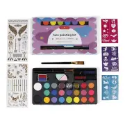 Incraftables Face Painting Kit for Kids & Adults. Face Painting Kit for Kids