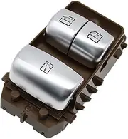 Electric window switch For Mercedes for BENZ S E Class W222 W213 S550 S600 S300 S350 E180 E-200 E220 Car Power Electric Rear Window Lifter Switch(Model B Brown)