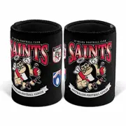 St Kilda Saints AFL Retro Can Cooler Stubby Holder
