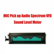 MIC Pick up Audio Spectrum VFD Sound Level Meter VU Meter Screen Display