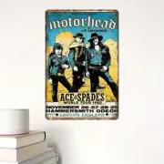 Motörhead Motorhead Ace Of Spades 1980 Tour Hammersmith Odean Metal SigN S032