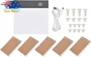 Flip Book Kit, LED Light Pad, Tracing Light Box, with Binding Screws