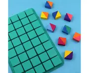 Cake Mold Non-sticky Baking Tool 40 Cavities Square Baking Silicone Mold Caramel Hard Candy Truffle Chocolate Mould Kitchen Supplies Green