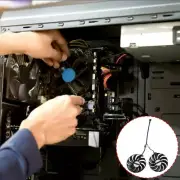 Advanced Cooling Fan FDC10U12S9-C For RX5500XT Optimized For Heavy Load Tasks