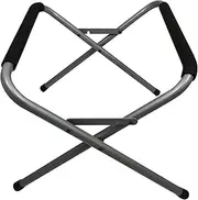 Wildtrak 45x37cm Universal Camping Steel Stand Storage for Fridge/Icebox Grey