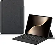 Jarttarn Keyboard Case Touch Compatible with Honor MagicPad 3 Tablet 13.3 inch 2025, Keyboard with Any-Angle Kickstand & Leather Cover with Magnetic Buckle