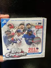 2019 Topps Chrome Update Series Mega Box - Factory Sealed!