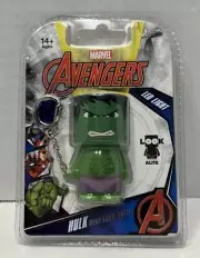 Marvel Avengers Hulk Mini Look-Alite LED Keyring Keychain Flashlight