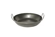 Pyrolux Industry Blue Steel Paella Pan 32cm