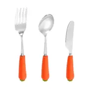 Children's Cutlery Set Reusable Tableware for Toddler Forks Travel