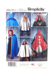 Simplicity D0502 Sewing Pattern Halloween Costume Cosplay Theater Uncut