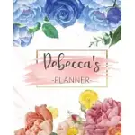 REBECCA’’S PLANNER: MONTHLY PLANNER 3 YEARS JANUARY - DECEMBER 2020-2022 - MONTHLY VIEW - CALENDAR VIEWS FLORAL COVER - SUNDAY START