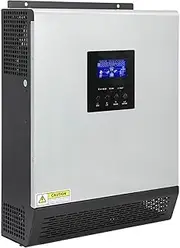Solar Hybrid Inverter 2400W/4000W Pure Sine Wave, MPPT 50A Photovoltaic Controller Integrated Machine, Off Grid 24V/48V Battery Charger, 2400W-24V