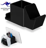 Desk Organizer with Game Controller Holder, Tablet Stand for Ipads/Iphones, TV R