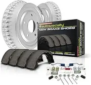 Power Stop Rear Stock Replacement Drum and Shoe Kit For Hyundai Accent 2018-2022, Kia Rio 2018-2021 [Vehicle Specific]