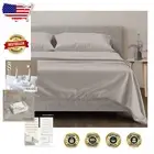 Hotel-Quality 4PC Egyptian Cotton California King Bedding Set - 600 Thread Count
