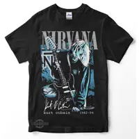 在飛比找蝦皮購物優惠-Kurt cobain NIRVANA T 恤 1982-9