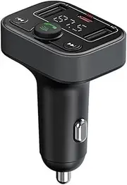 Car FM Transmitter Handsfree Wireless Bluetooth 5.3 with PD 18W Fast Car Charger Dual USB Car Radio Modulator MP3 Player