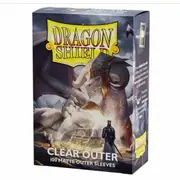 Dragon Shield Outer Sleeves (Matte Clear) - Standard Size