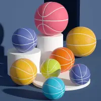 在飛比找樂天市場購物網優惠-皮球兒童幼兒園專用小籃球輕音橡皮球拍拍球彈力球蹦蹦球軟皮玩具