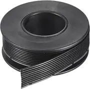 uxcell 28AWG Silicone Ribbon Cable 10Pin 28 Gauge Flat Cable Flexible Silicone Wire 1.5m/4.9ft Black Stranded Tinned Copper Wire for Model Plane, Model Car, Electric Appliance