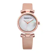 Simple Design Clock Women Wrist Watch Leather Strap Quartz Watches