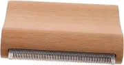 ibasenice Horse Deshedding Brush Durable Grooming Scraper Cattle Handle Removal Tool for Farm Use