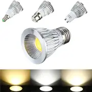 E27/GU10/E14/B22 6W COB LED Dimmable Down Light Bulbs Spot Lightt AC 85V-265V 15610 B22