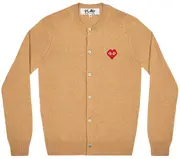 [COMME des GARCONS PLAY] the Artist Invader 女款像素紅心開襟衫