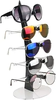 sccsport Eyeglass Sunglasses Storage Display Rack Holder Organizer Case for 5 Glasses New